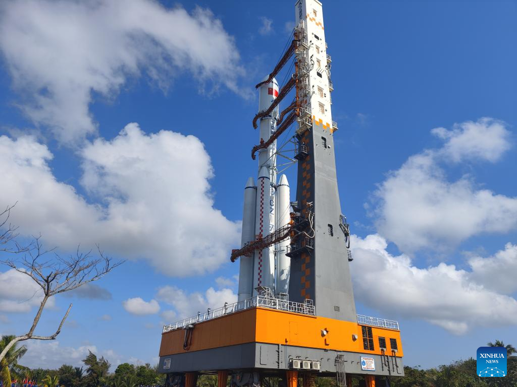 China em preparação para lançamento da espaçonave de carga Tianzhou-7