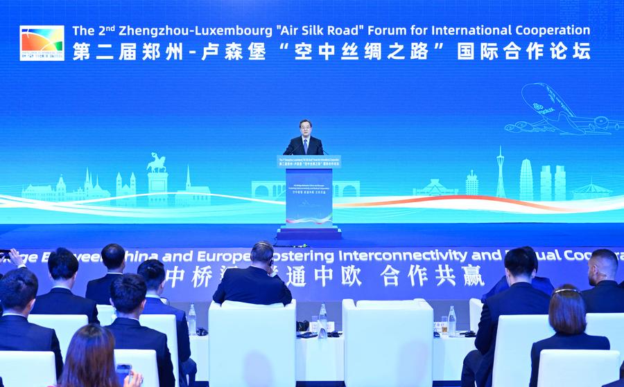 Líderes da China e de Luxemburgo concordam em promover cooperação do Cinturão e Rota