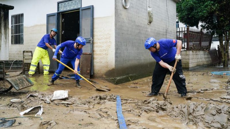 China aloca fundos para trabalho de resposta a enchentes