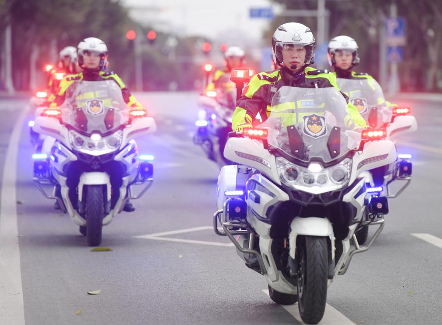 Polícia chinesa lança campanha para salvaguardar segurança pública noturna