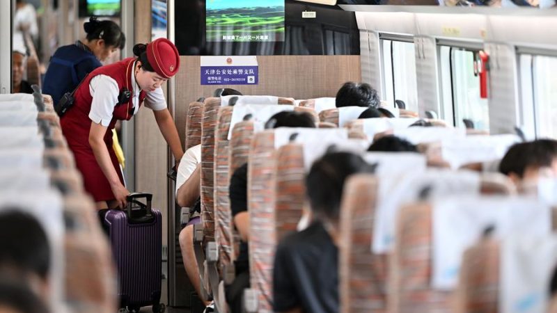 Campanha garante segurança e fluidez no tráfego próximo às estações de trem em Beijing e regiões vizinhas