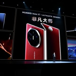 Huawei lança o primeiro smartphone triplo do mundo