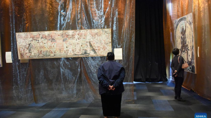 Exposição da cultura chinesa de Dunhuang começa na Nova Zelândia