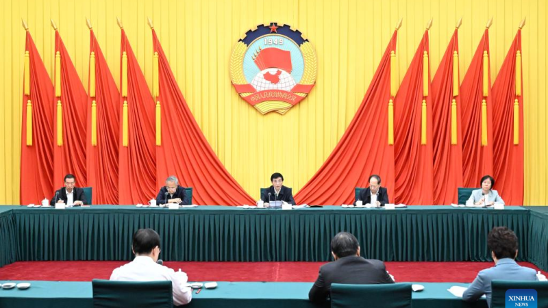 Mais alto conselheiro político da China pede desenvolvimento de alta qualidade do trabalho da CCPPC