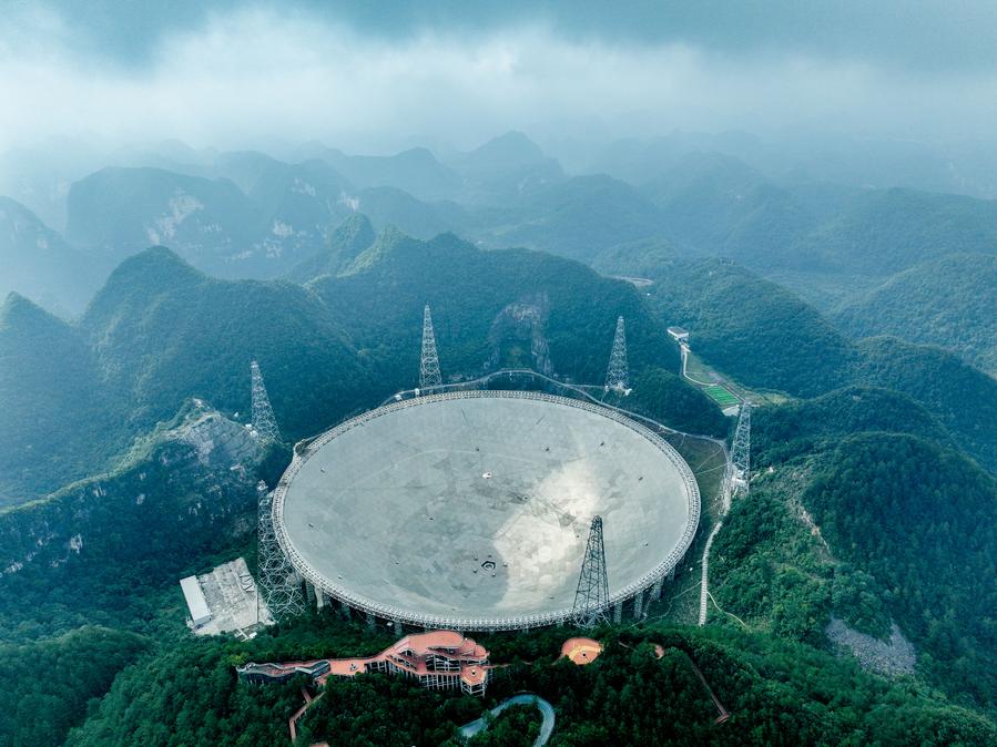 Começa a construção da matriz de núcleo do telescópio FAST da China