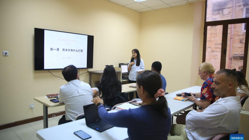 Centro Cultural da China em Malta se expande com novas aulas