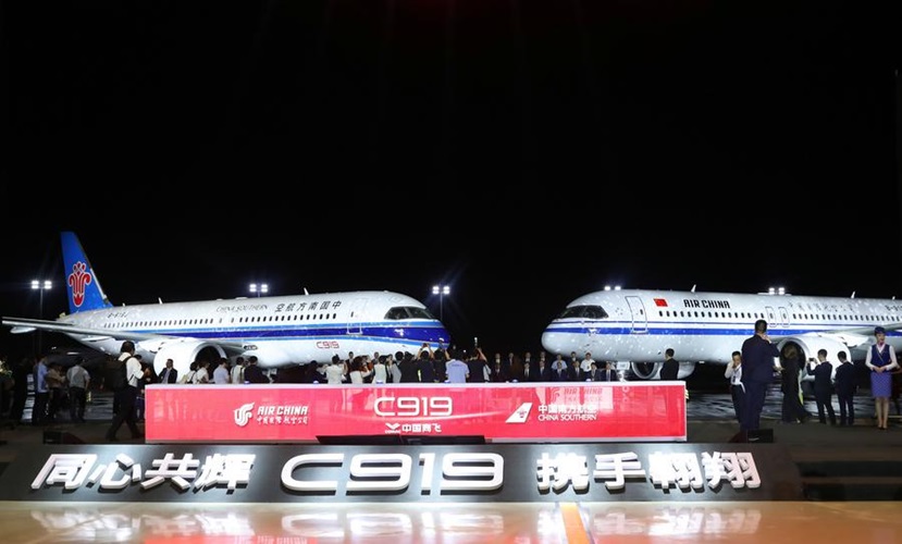 China lança espectro e banco de dados para asas de aeronaves