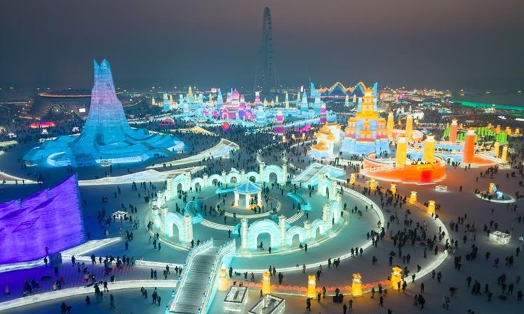 Mundo de Gelo e Neve em Harbin será expandido antes da 9ª edição dos Jogos Asiáticos de Inverno