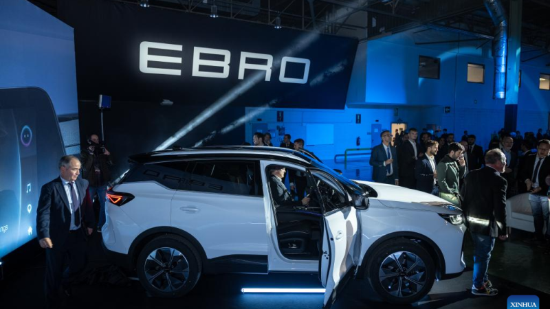 Joint venture Chery-Ebro na Espanha inicia produção de veículos