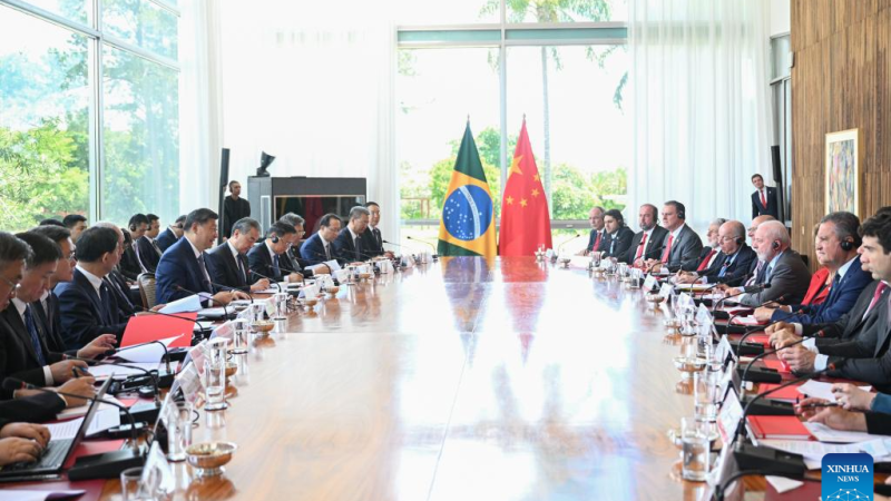 Lista dos atos assinados por ocasião da visita de Estado do Presidente Xi Jinping ao Brasil