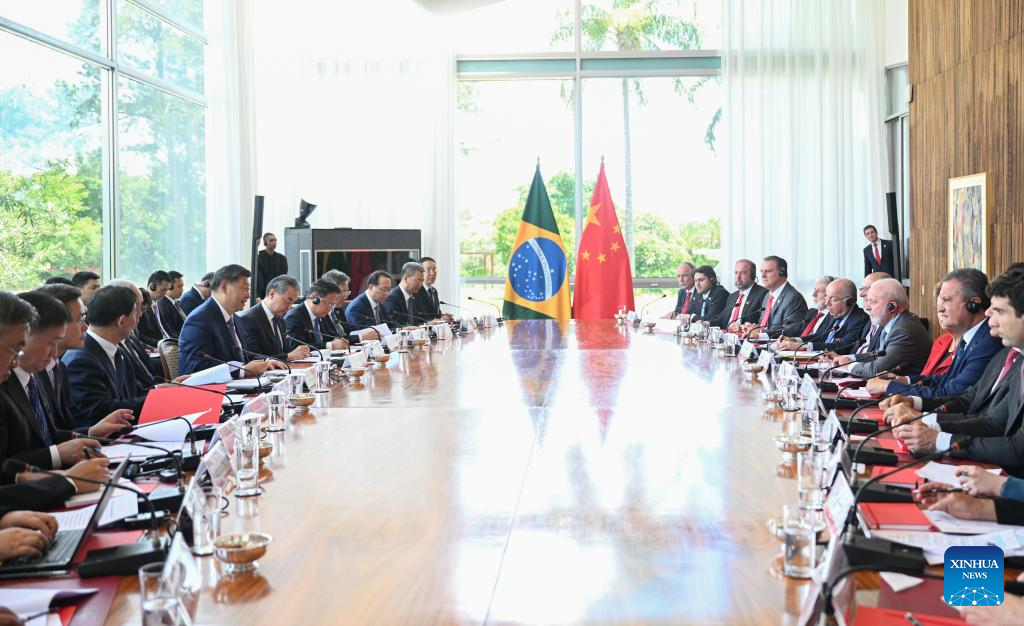 Lista dos atos assinados por ocasião da visita de Estado do Presidente Xi Jinping ao Brasil