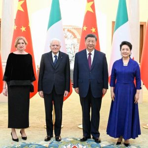 Xi pede cooperação China-Itália para a construção do mundo melhor