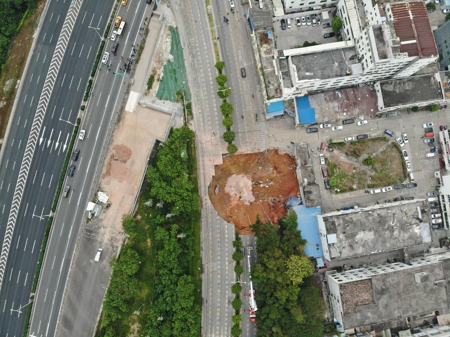  Equipe de investigação é criada após colapso de canteiro de obras em Shenzhen