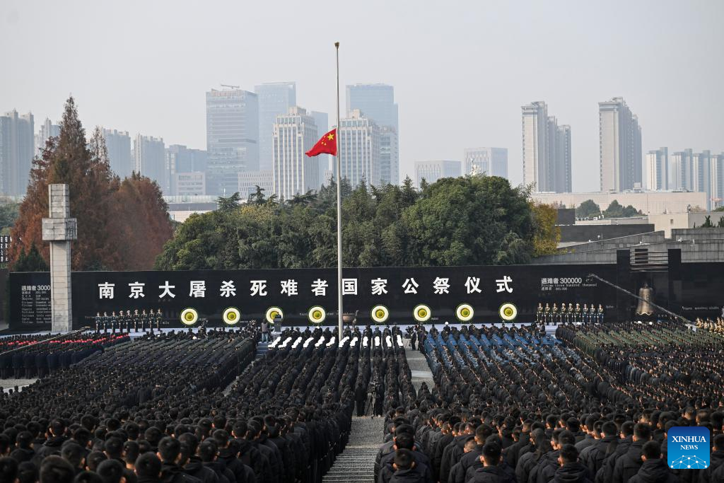 China realiza cerimônia nacional pelas vítimas do Massacre de Nanjing