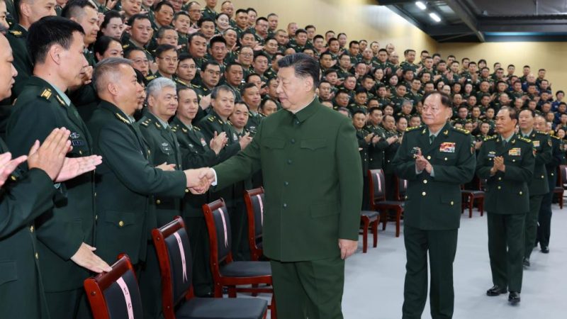 Xi enfatiza a construção de uma força de apoio em informação forte e modernizada