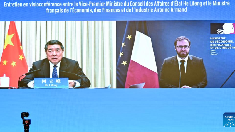 Vice-premiê chinês pede maior cooperação econômica e financeira com França