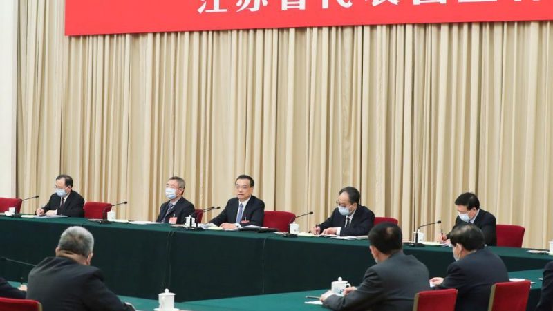 Líderes chineses participam de deliberações da sessão legislativa anual