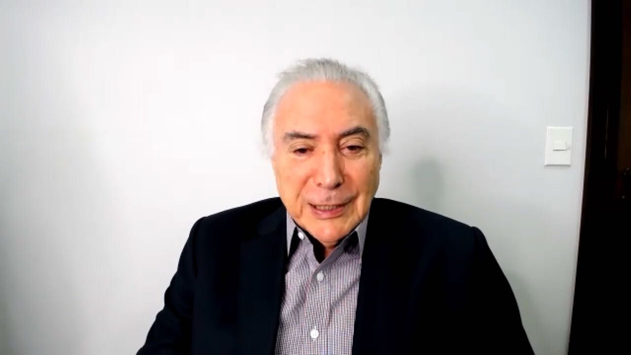 Ex-presidente brasileiro Temer diz que na luta contra COVID-19 o mais importante é preservar a vida