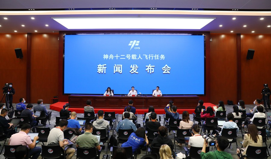 China revela tarefas da missão da nave espacial tripulada Shenzhou-12