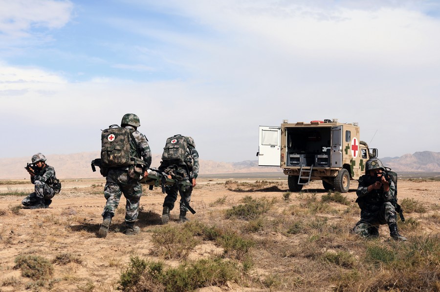 Exercício militar China-Rússia começa no noroeste da China