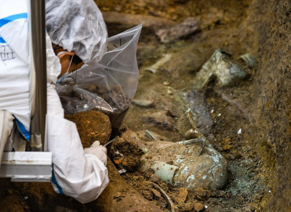 Novas descobertas nas Ruínas de Sanxingdui mostram poder criativo na China antiga