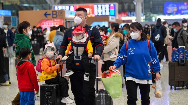 China vê aumento em viagens ferroviárias antes da Festa da Primavera