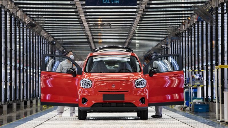 Província chinesa de Zhejiang visa fabricar mais de 1,2 milhão de veículos de nova energia em 2025