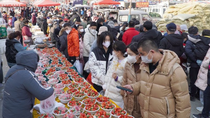 IPC da China sobe 2,1% em janeiro