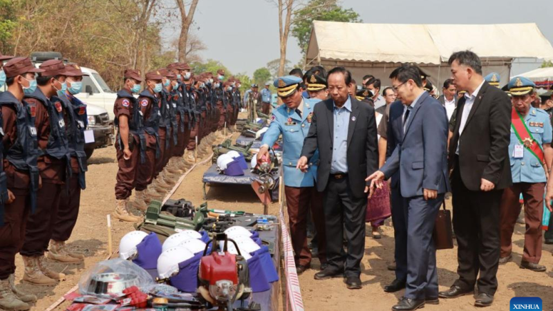 Camboja lança projeto de eliminação de minas terrestres para 2023-2025 auxiliado pela China