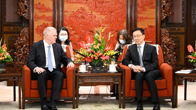 Vice-presidente chinês destaca promoção de abertura de alto padrão