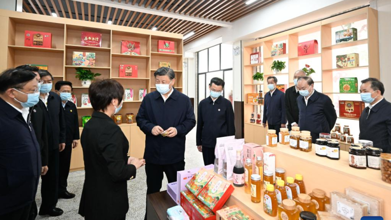 Indústrias rurais distintas têm amplas perspectivas, diz Xi