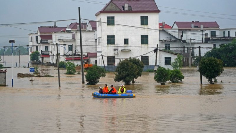 Tempestades afetam 536 mil pessoas em Jiangxi, na China