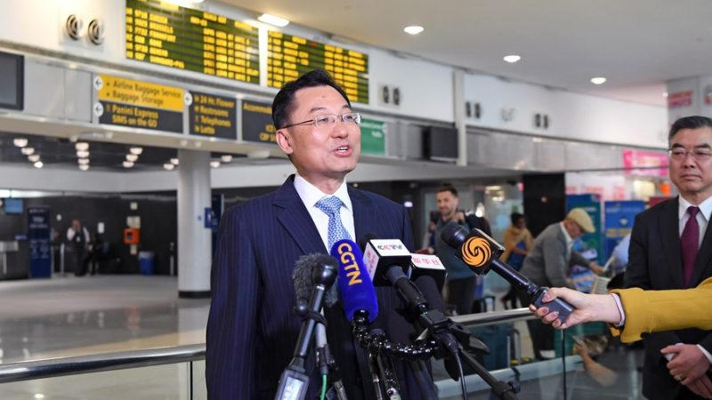 Novo embaixador da China nos EUA pede que relações bilaterais voltem ao caminho certo