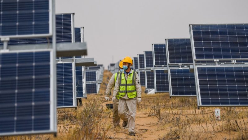 Eletricidade verde responde por 58% da eletricidade consumida por cluster de centro de dados na Mongólia Interior, na China