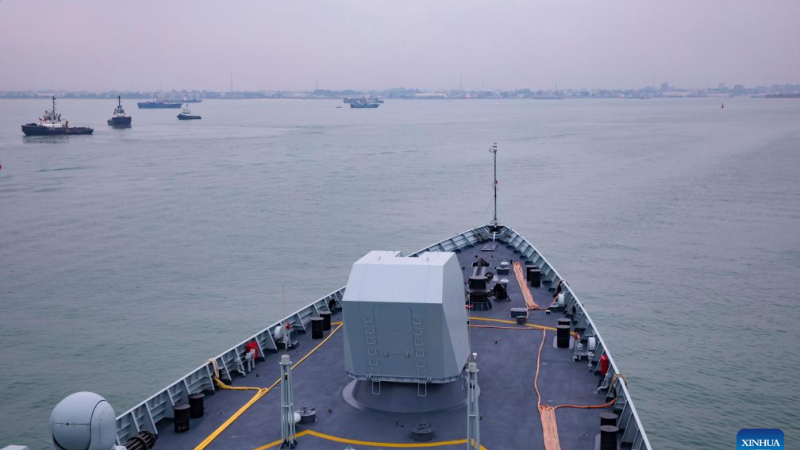 Visita da marinha chinesa mostra amizade entre Congo e China, diz ministro congolês