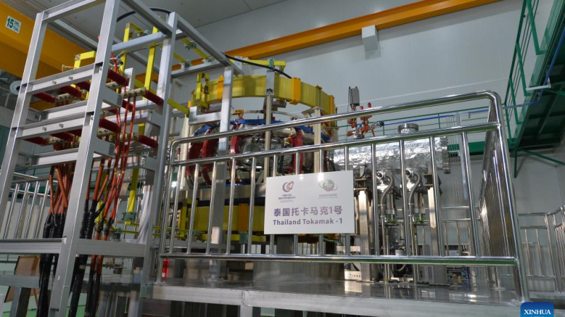 Tailândia lança primeiro dispositivo tokamak experimental em colaboração com a China