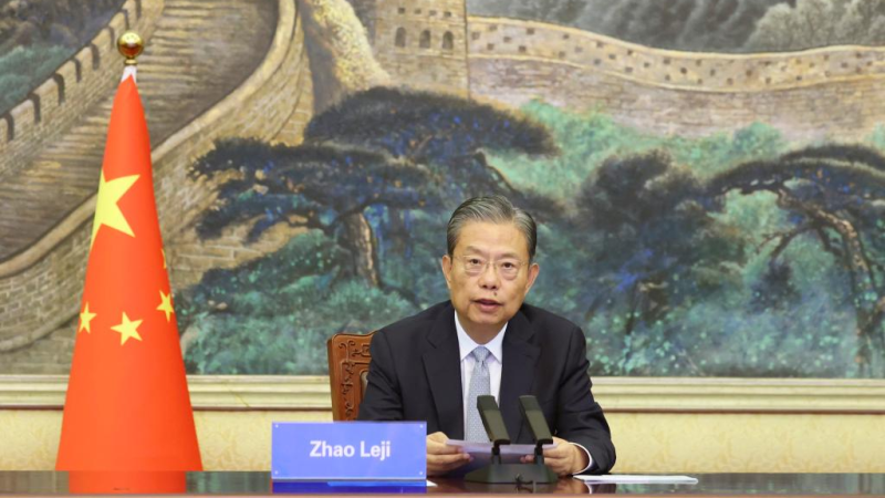 Mais alto legislador da China conversa com presidente da Assembleia Nacional do Paquistão