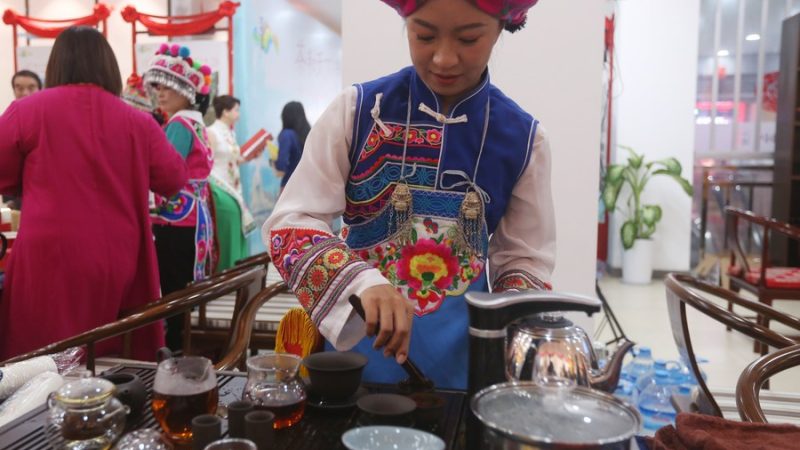 Evento de cultura do chá chinês é organizado em Mianmar