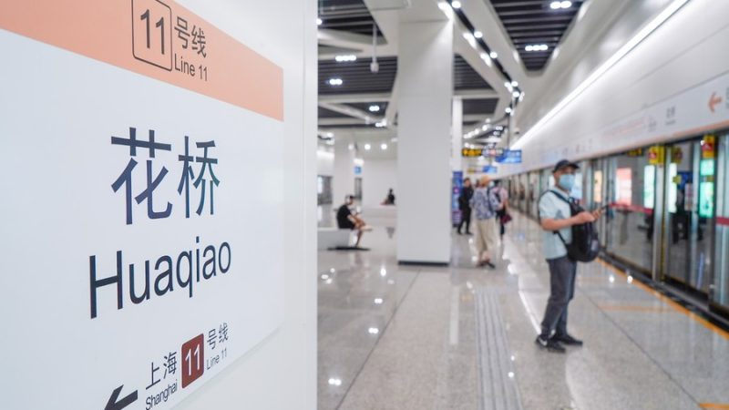 China registra aumento em viagens de passageiros em trânsito ferroviário urbano em julho