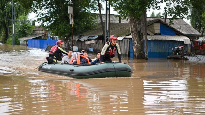  Tufão Khanun provocará mais chuvas no nordeste da China