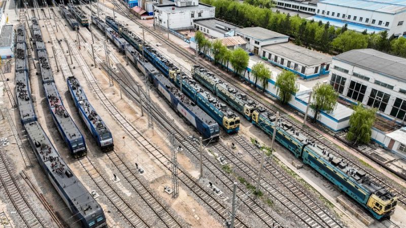 Província chinesa de Shanxi registra 700 viagens de trem de carga China-Europa desde 2017