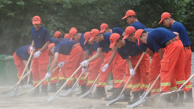 China continua com esforços de prevenção de desastres para combate a enchentes e tufões