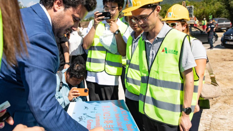 Reforma da principal estrada costeira de Montenegro é iniciada por empresa chinesa