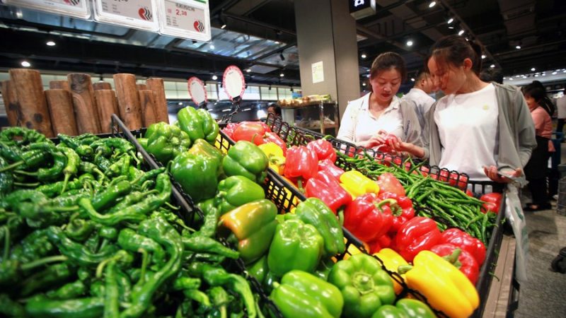 Índice de preços ao consumidor cai 0,5% na China em novembro