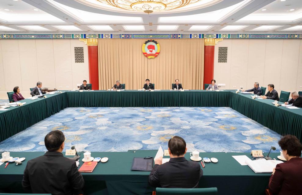 Órgão consultivo político nacional da China realiza reunião de liderança