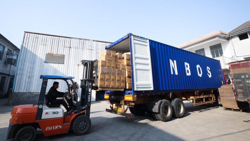 Cai índice de preços de logística rodoviária da China