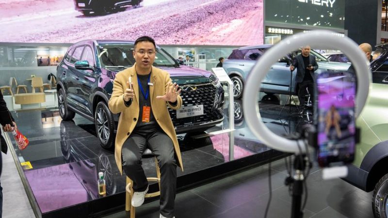 Vendas de veículos de passageiros de marca chinesa sobem em janeiro