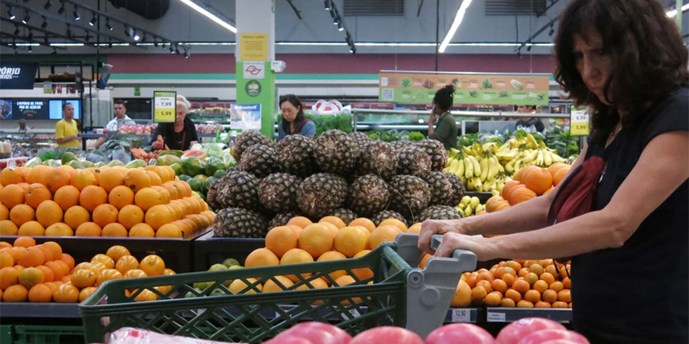 Previsão do crescimento econômico do Brasil em 2024 sobe para 1,85%