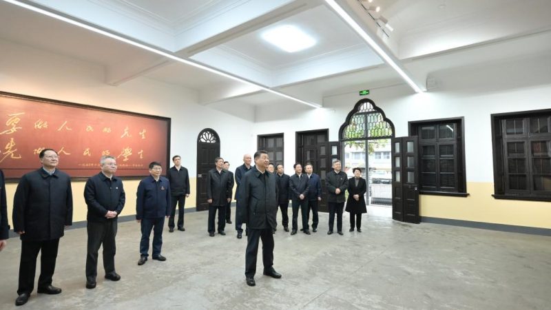 Xi inspeciona Changsha, na província central chinesa de Hunan