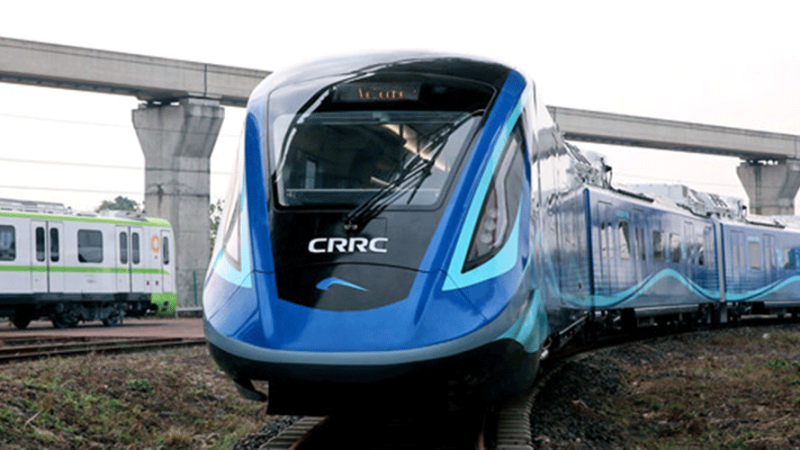 Primeiro trem urbano movido a hidrogênio da China conclui teste
